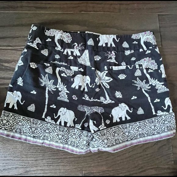 LOFT linen printed shorts - Picture 2 of 5